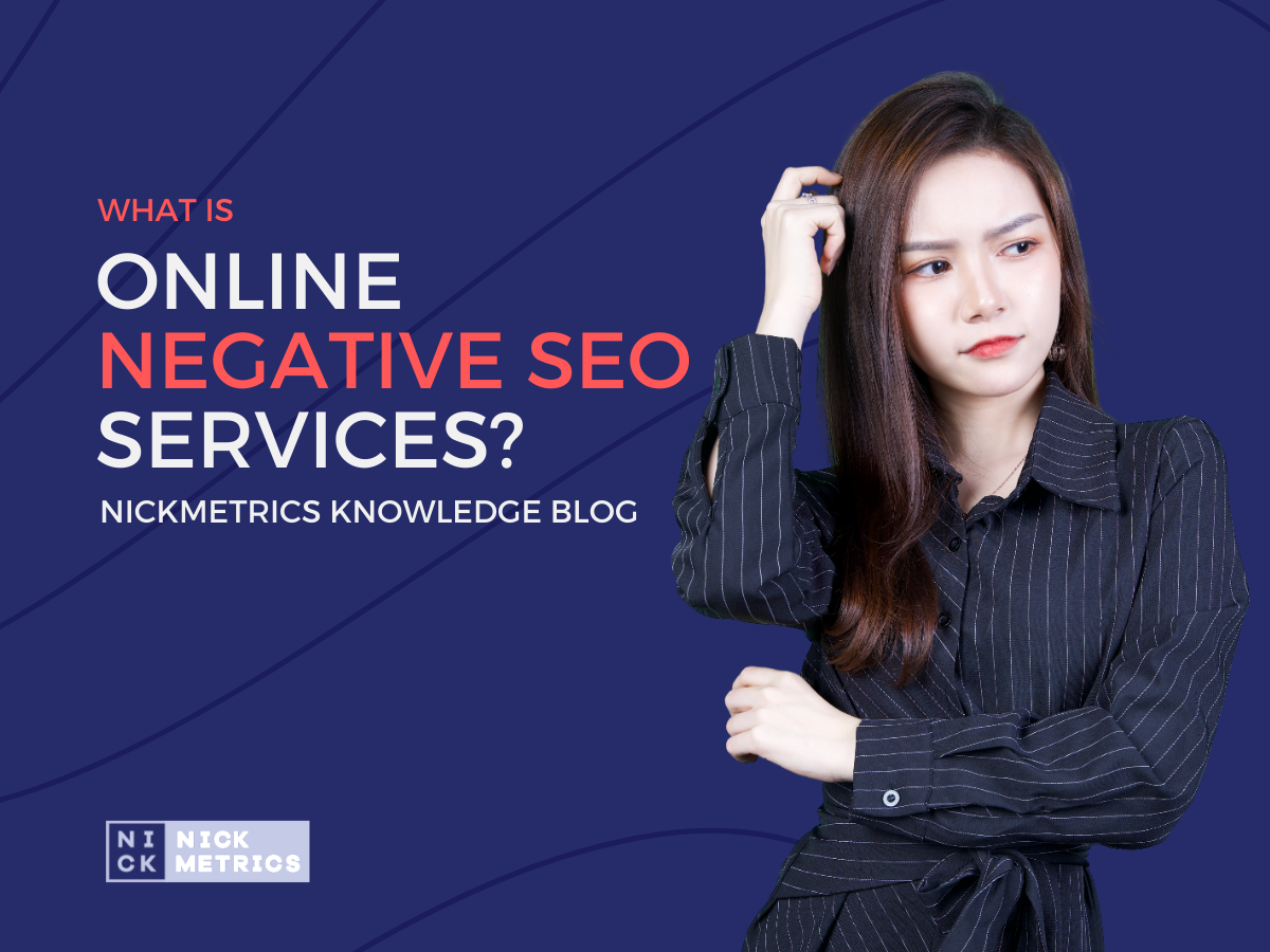 What Is Online Negative SEO Services Blog Featured Image