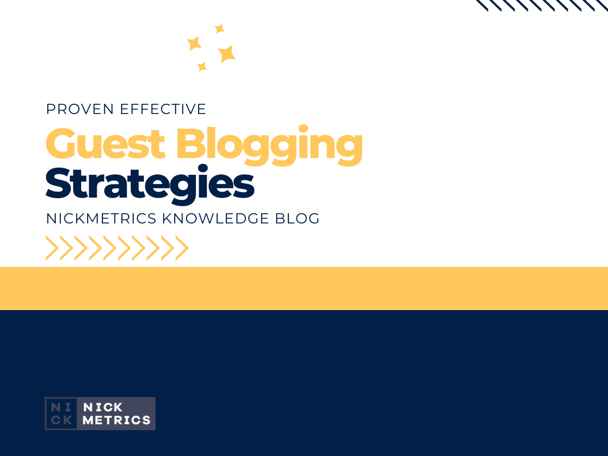 Effective Guest Blogging Strategies Blog Featured Image