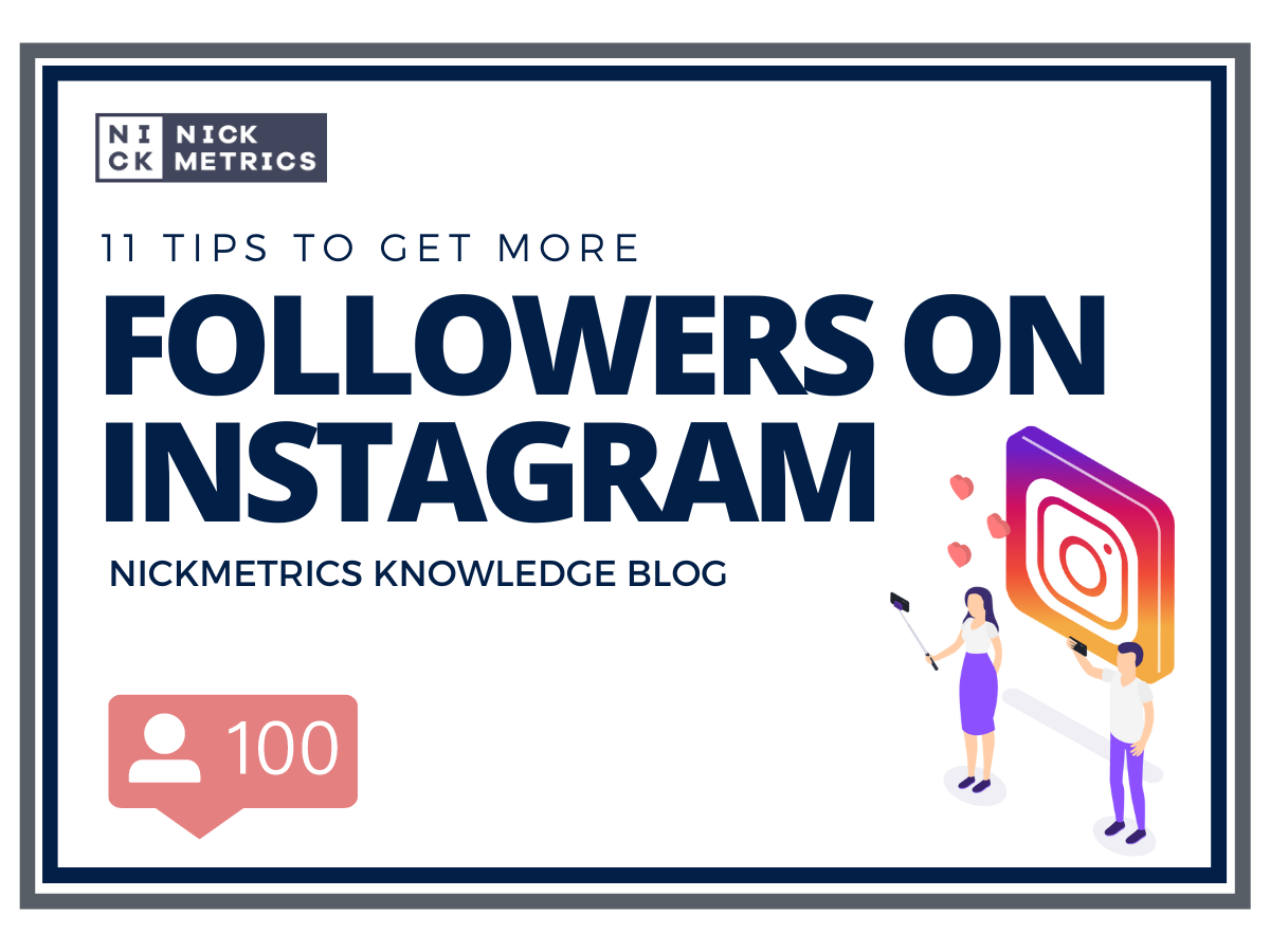 11 Tips To Get More Followers On Instagram blog featured image