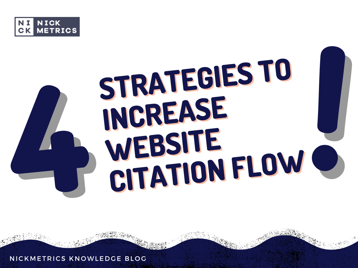 Strategies To Increase Website Citation Flow blog featured image