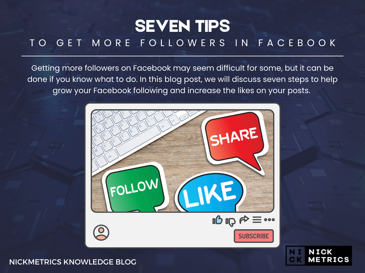 7 Tips To Get More Followers On Facebook blog featured image